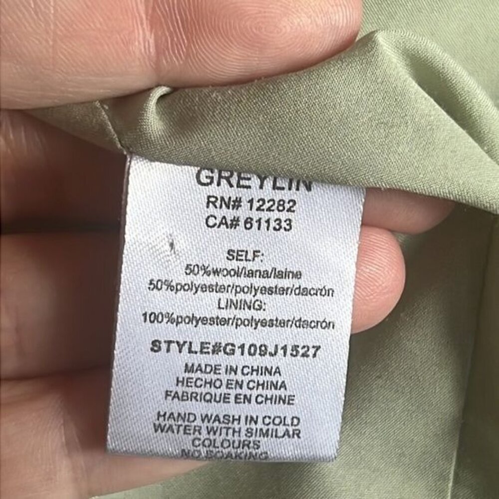 Greylin “Annisa” Slim Tailored Coat - Picture 11 of 13